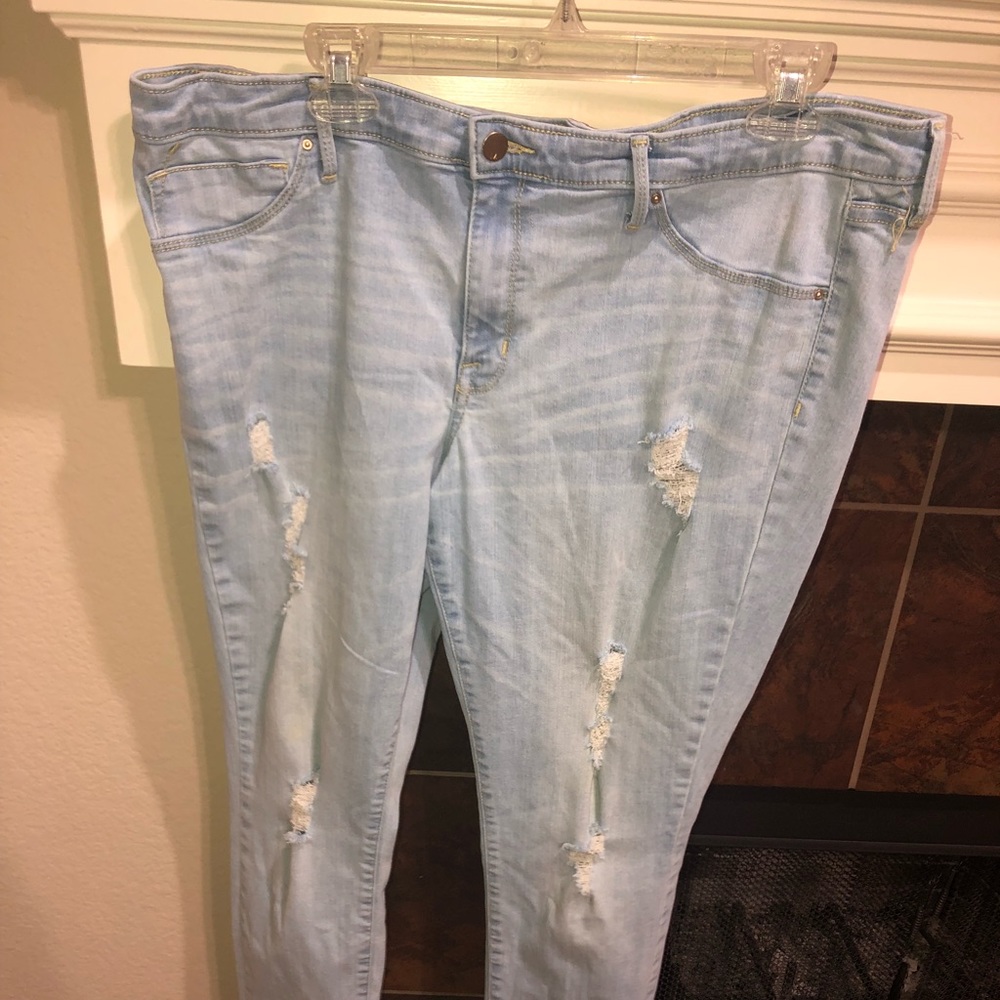 Plus size jeans